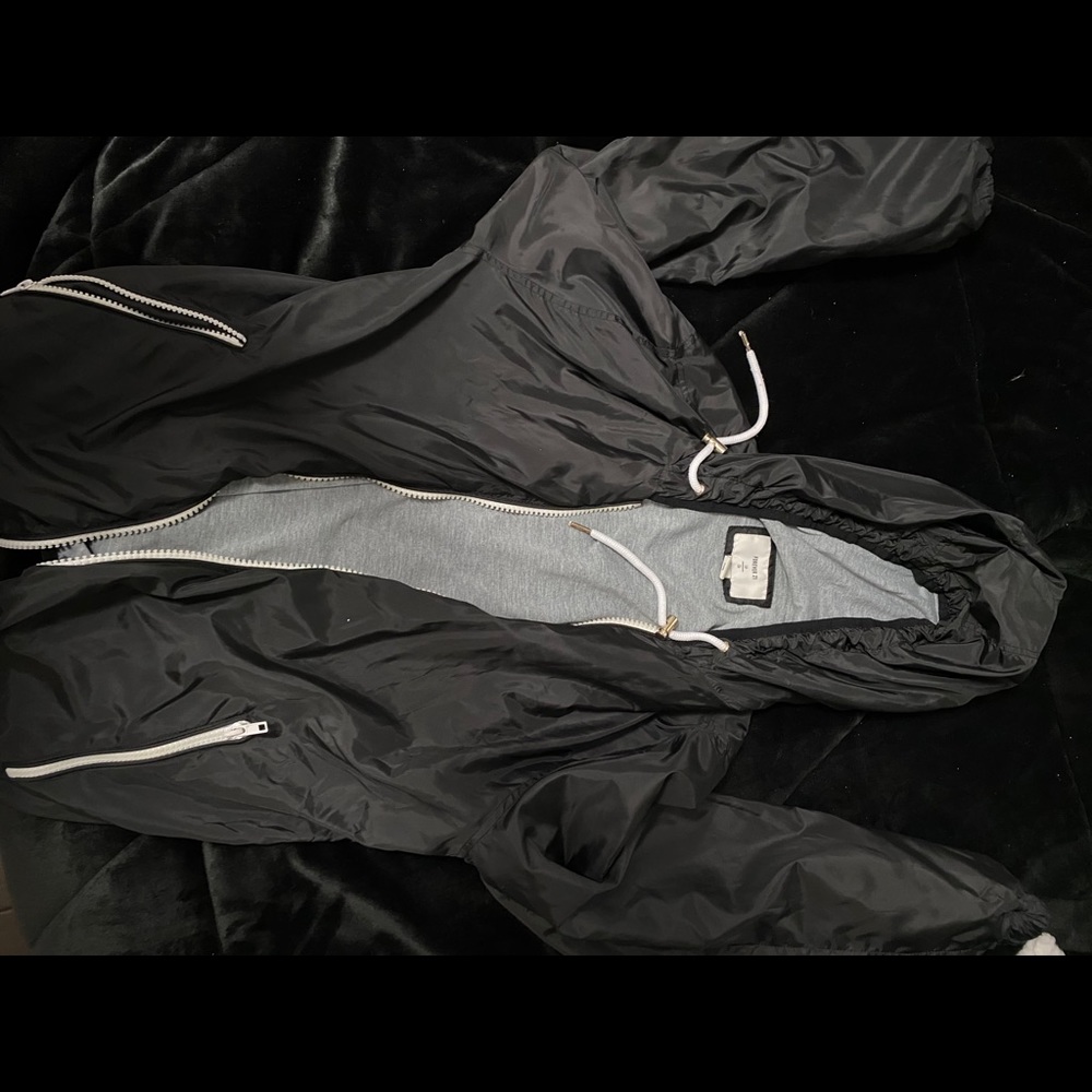 Black Forever 21 Windbreaker
